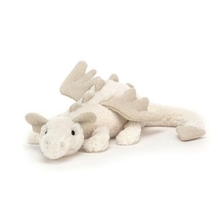 Jellycat Kuscheltier Schneedrache Beige Little 26 cm