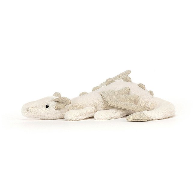 Jellycat Knuffel Snow Dragon Beige Little 26 cm