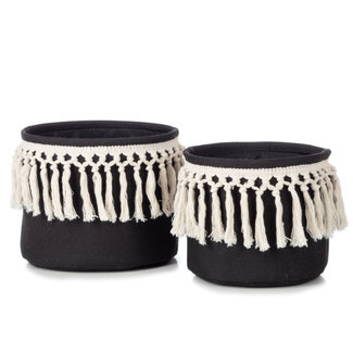 KidsDepot Opbergmanden Bobbi Zwart KidsDepot Opbergmanden Bobbi Zwart