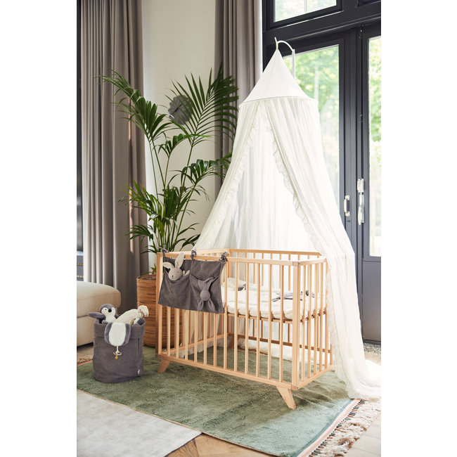 Jollein Storage Basket Corduroy Storm Grey