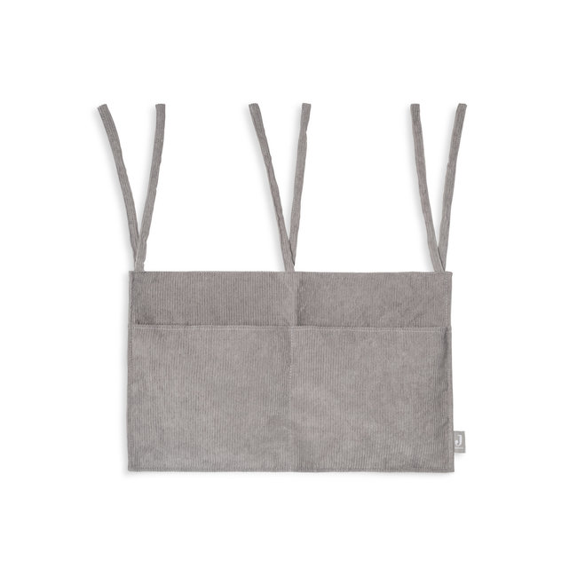 Jollein Storage Bag Corduroy Storm Grey
