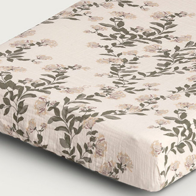 Garbo & Friends Baby Changing Mat Cover Honeysuckle Beige