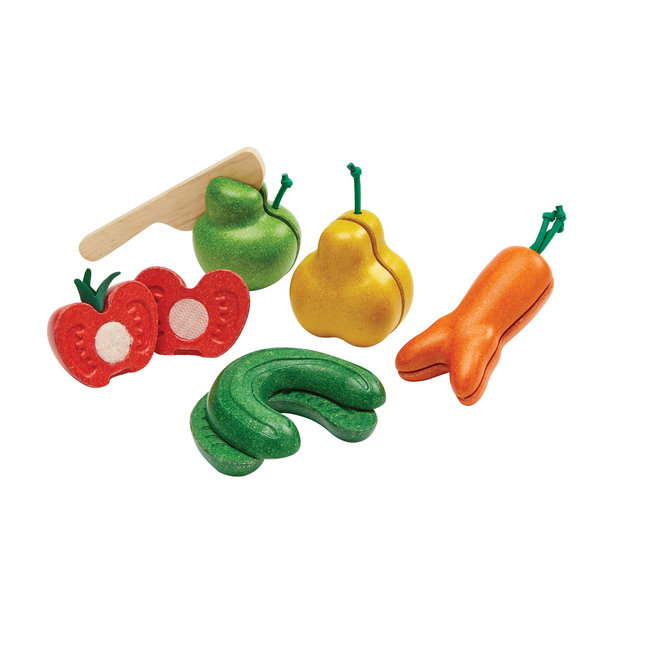 PlanToys Wonky Fruit & Vegetables 3495