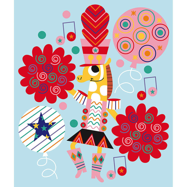 Janod Kraskaarten Muziekfeest