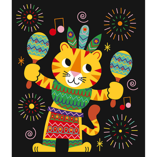 Janod Kraskaarten Muziekfeest