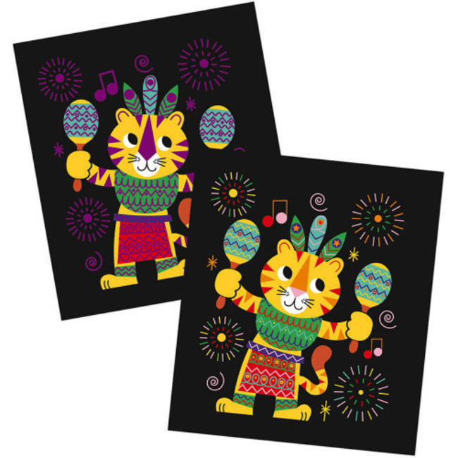 Janod Kraskaarten Muziekfeest