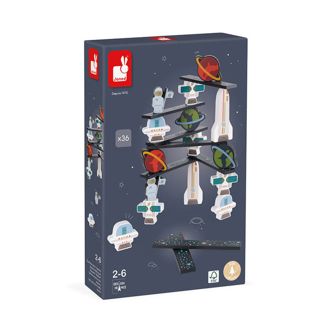 Janod Balansspel in de Ruimte van hout