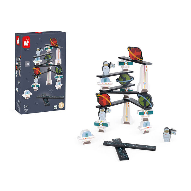 Janod Balancespiel im Weltraum aus Holz