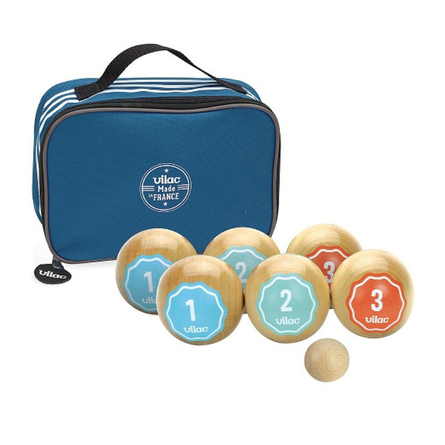 Vilac Retro Pétanque Kugel-Set Holz 4062
