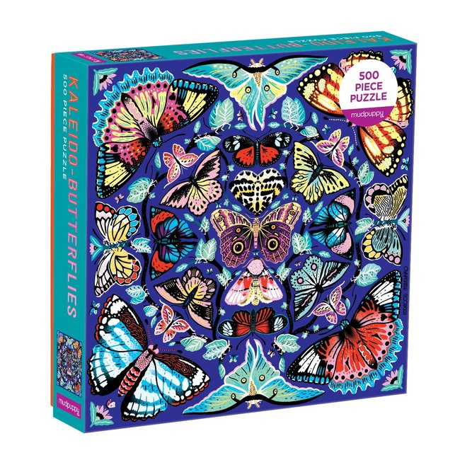 Mudpuppy Puzzle Kaleido Butterflies 500 pc.