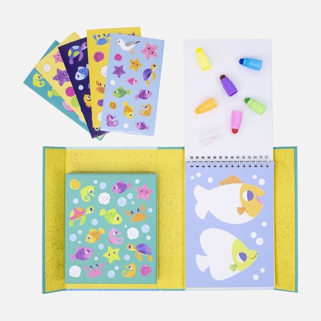 Tiger Tribe Crayon Adventures Wachsmalstifte-Set Strand