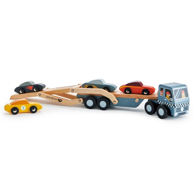 Tender Leaf Toys Vrachtwagen Met Auto's Hout