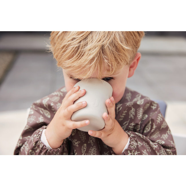 Jollein Kinderservies Siliconen Nougat 4-delig