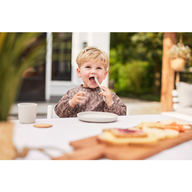 Jollein Kinderservies Siliconen Nougat 4-delig