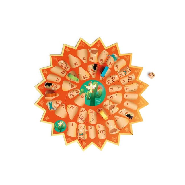 Scratch Creatief Speelgoed Ganzenbord Inca Trail Stijl