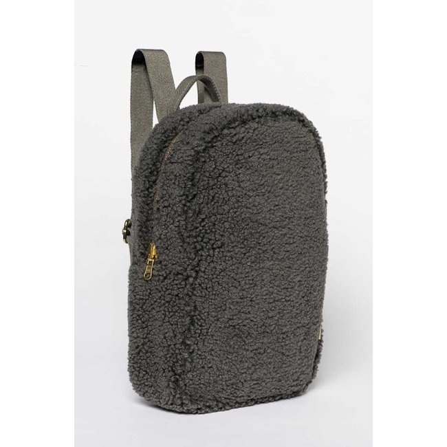 Studio Noos Backpack Teddy Mini Chunky Grey