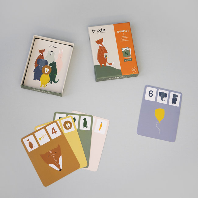 Trixie Baby & Kids Card Game Quartet