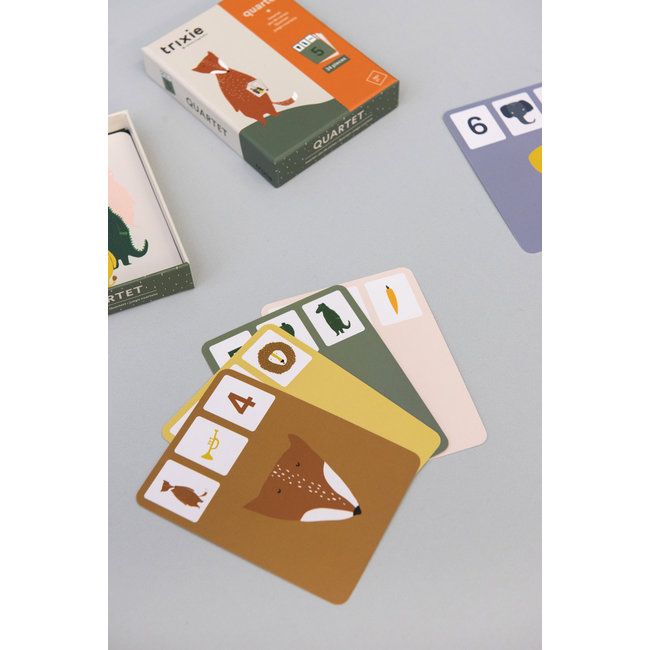 Trixie Baby & Kids Card Game Quartet