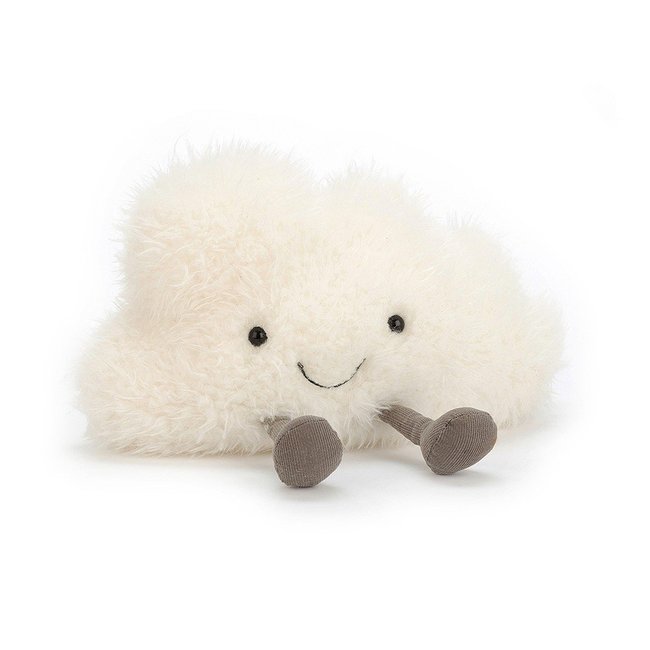 Jellycat Wolk Amuseable Knuffel Wit Large 29 cm