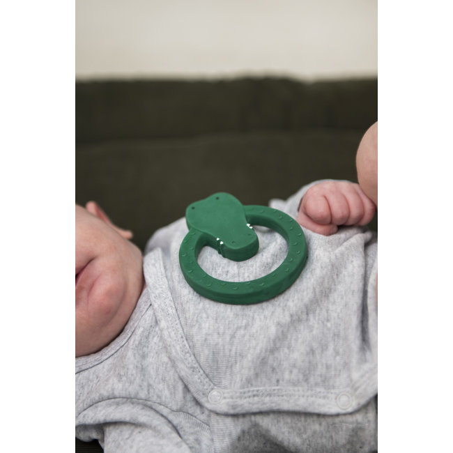 Trixie Baby & Kids round teether Mr. Crocodile