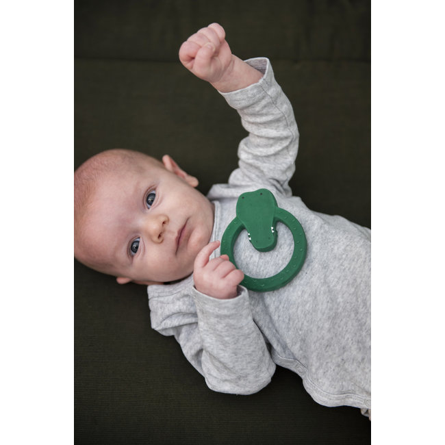 Trixie Baby & Kids ronde bijtring Mr. Crocodile