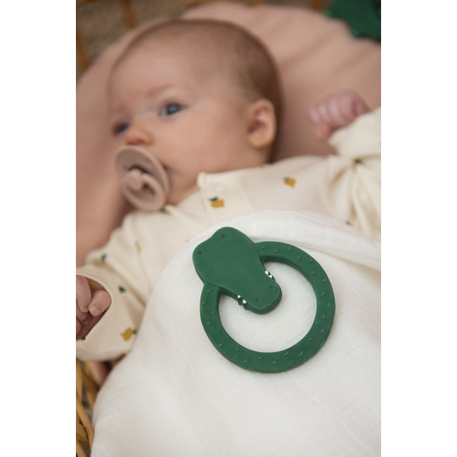Trixie Baby & Kids Beißring Rund Mr. Crocodile