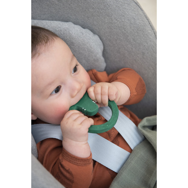 Trixie Baby & Kids round teether Mr. Crocodile