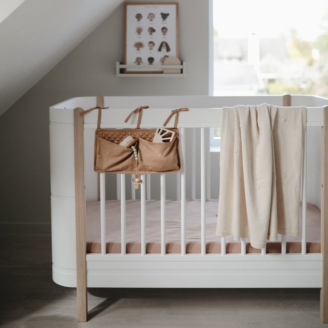 Mushie Babydecke Dots Blush 80 x 100 cm