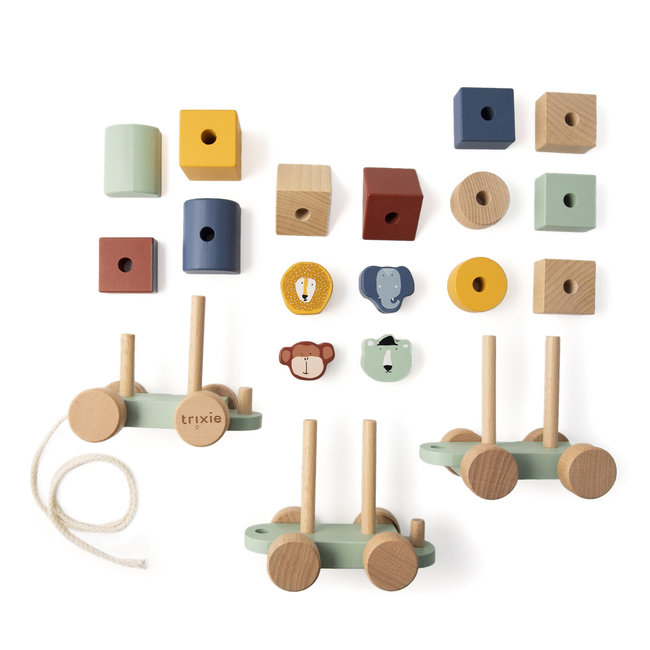 Trixie Baby & Kids Houten Dierentrein