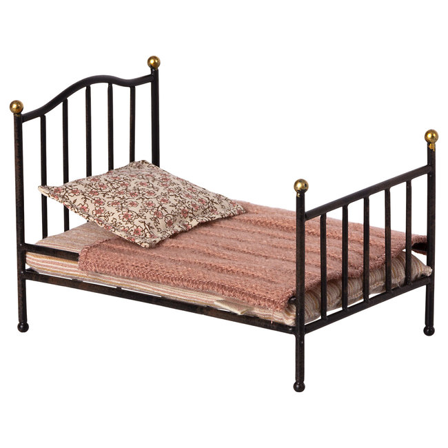 Maileg Vintage Bed MY Zwart