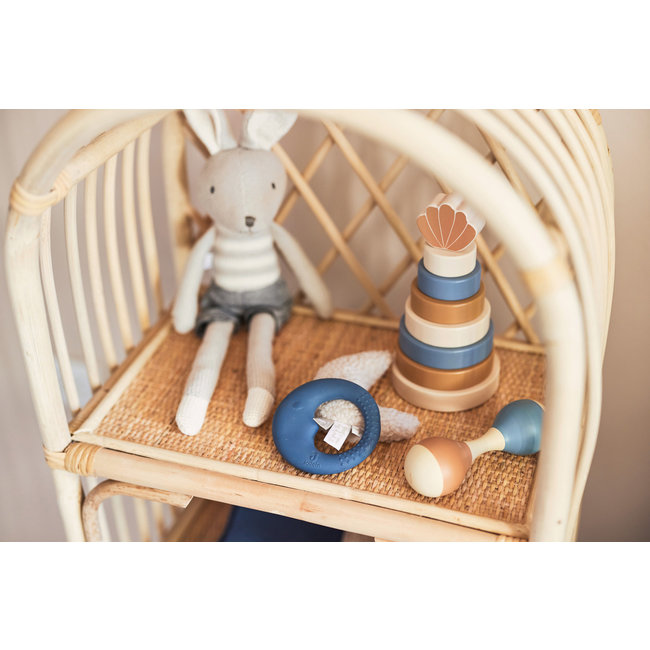 Jollein Teeth Soother Moon Jeans Blue