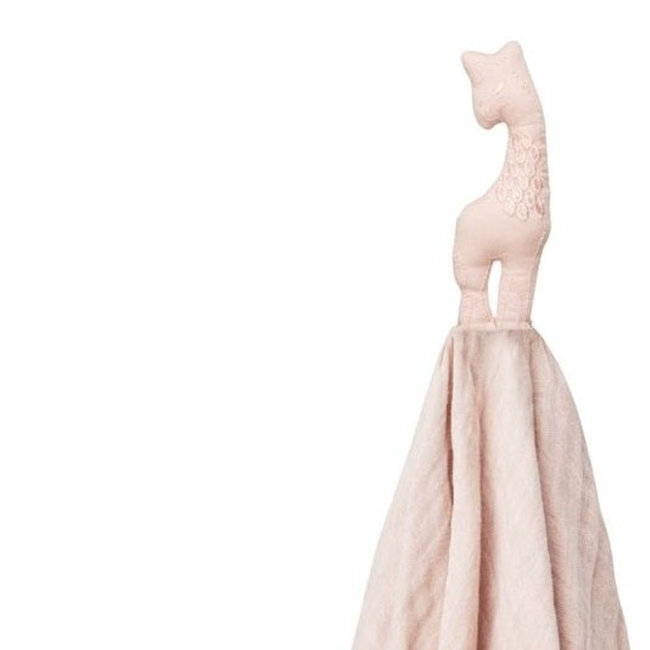 Cam Cam Copenhagen Knuffeldoekje Giraffe Roze
