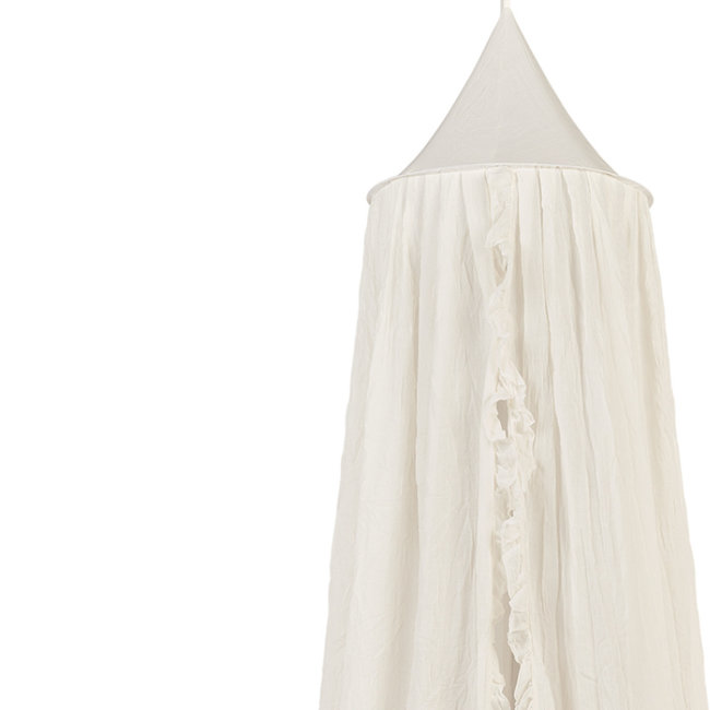 Jollein Mosquito Net Vintage Ruffle Ivory