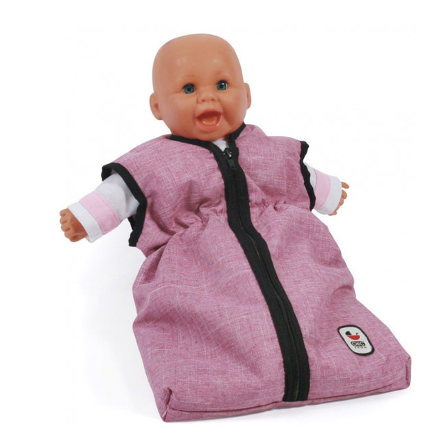 Bayer Chic 2000 Doll's sleeping bag Pink