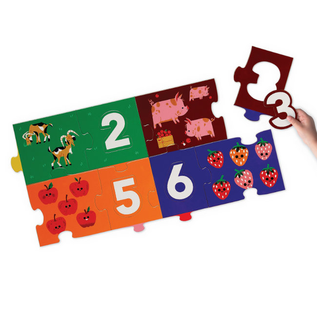 Crocodile Creek Puzzels Jumbo Floor puzzle Learn to Count 36 pcs. 3 years+