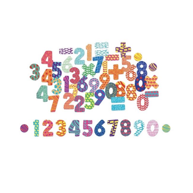 Vilac Magnets Numbers Wood 56 Pieces 6704