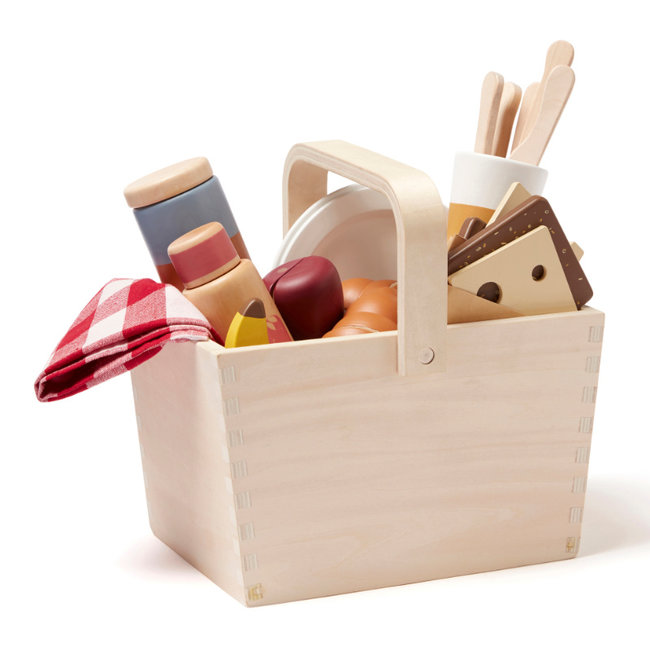 Kids Concept Picknick-Korb Kid's Hub Holz 1000605
