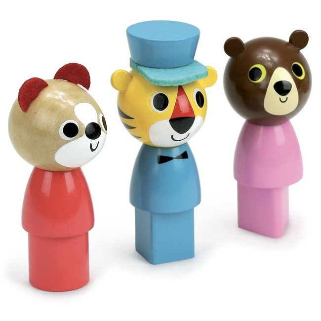 Vilac Pull-allong Toy Bus Ingela P. Arrhensius 7736