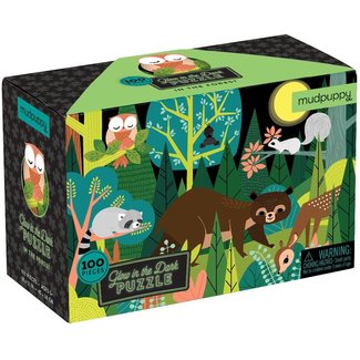 Mudpuppy Glow in the dark puzzle In The Forest 100 pc.