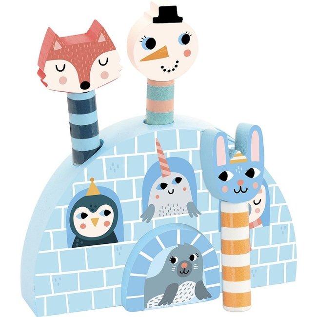 Vilac Pop-up Ice Spel Hout Michelle Carlslund 8534