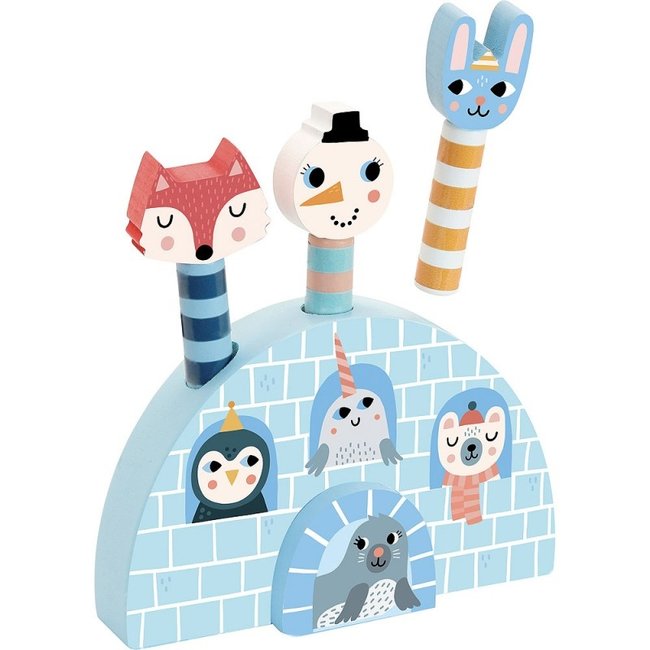 Vilac Pop-up Ice Spel Hout Michelle Carlslund 8534