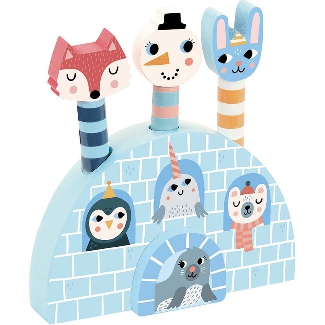 Vilac Pop-up Ice Spel Hout Michelle Carlslund 8534