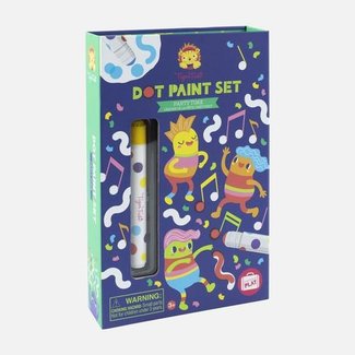 Tiger Tribe Colouring Set Dot Paint Party Time