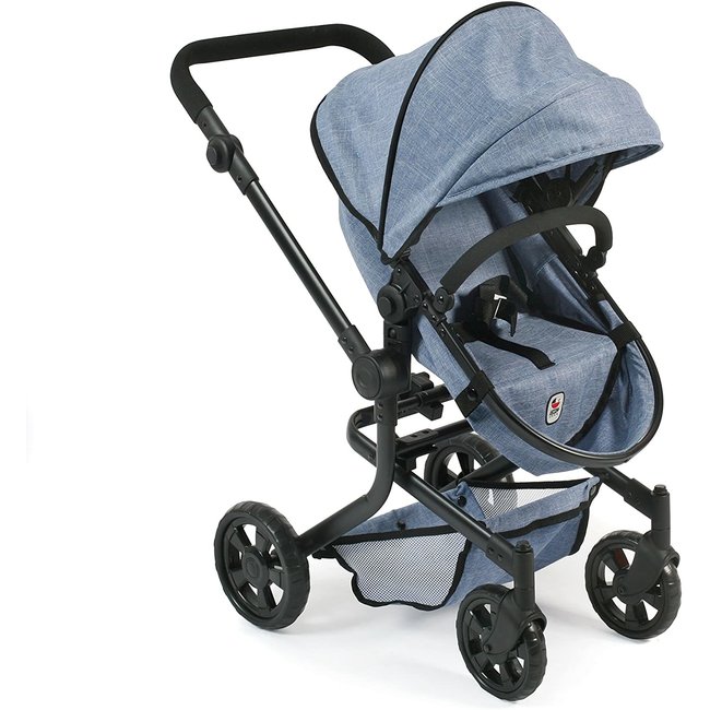 Bayer Chic 2000 Puppenwagen 2-in-1 Mika Blau