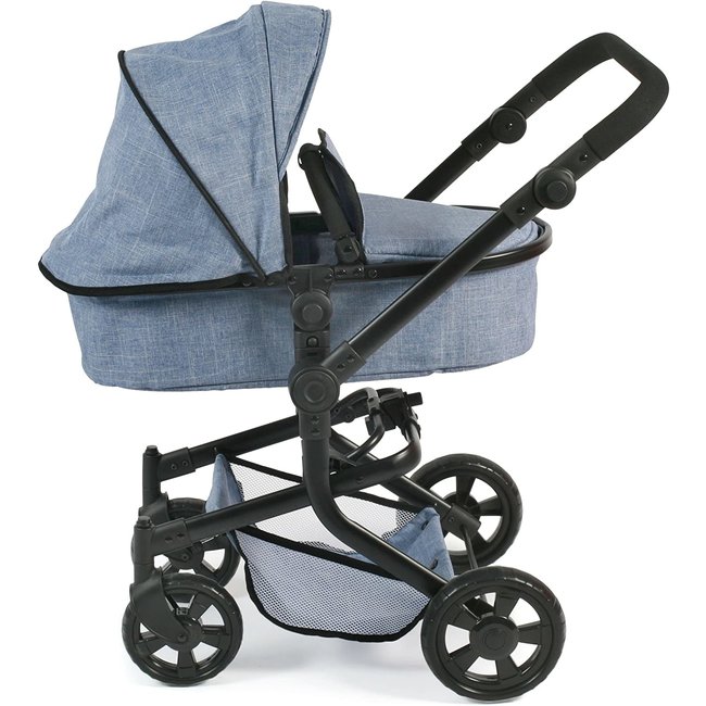 Bayer Chic 2000 Poppenwagen 2-in-1 Mika Blauw