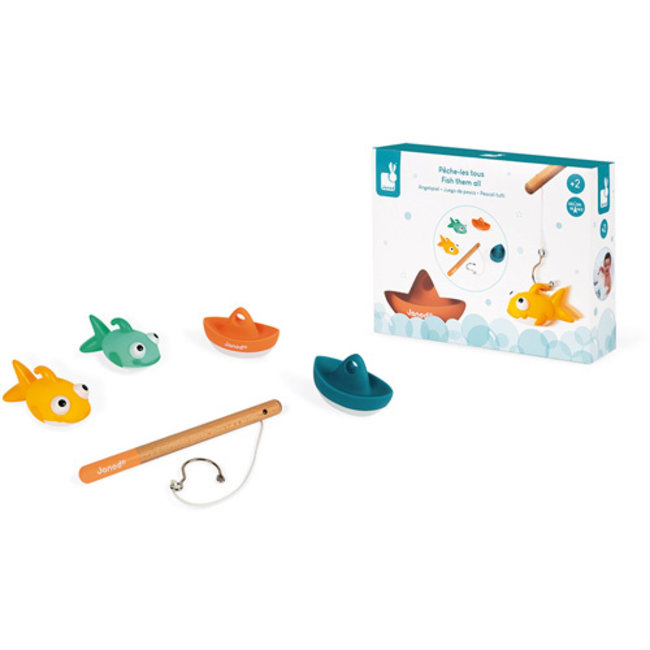 Janod Fishing Game Bath Toys