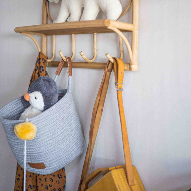 KidsDepot Opbergmand Ewa Grijs