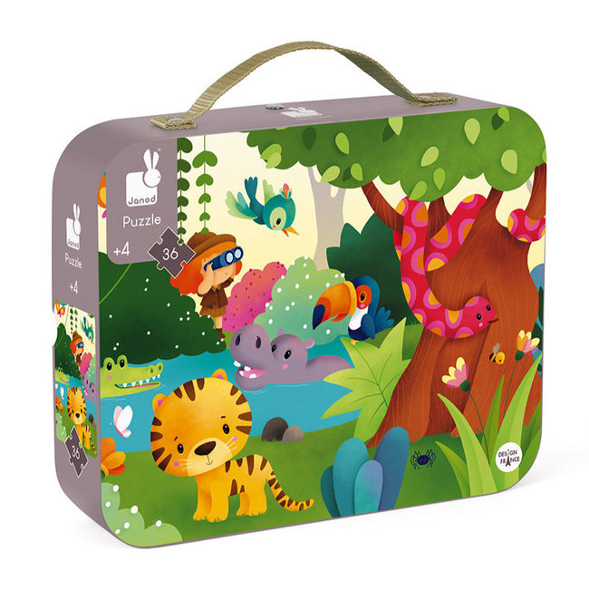 Janod Puzzel Jungle Panorama 36 st. 4 Jaar+