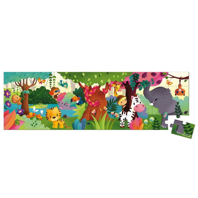 Janod Puzzel Jungle Panorama 36 st. 4 Jaar+
