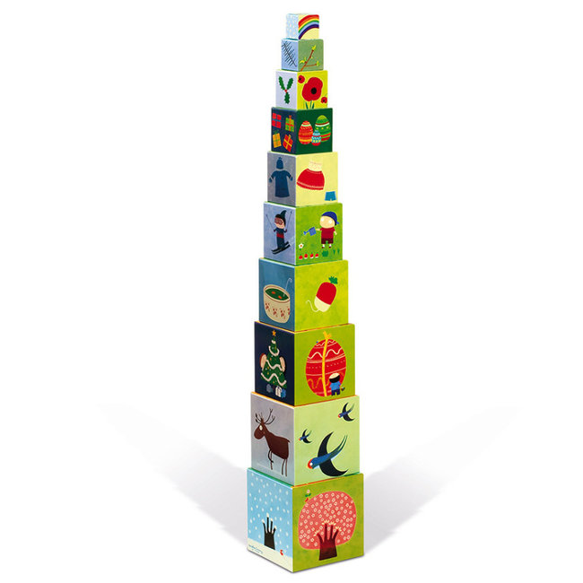 Janod Stacking Tower 4 Seasons